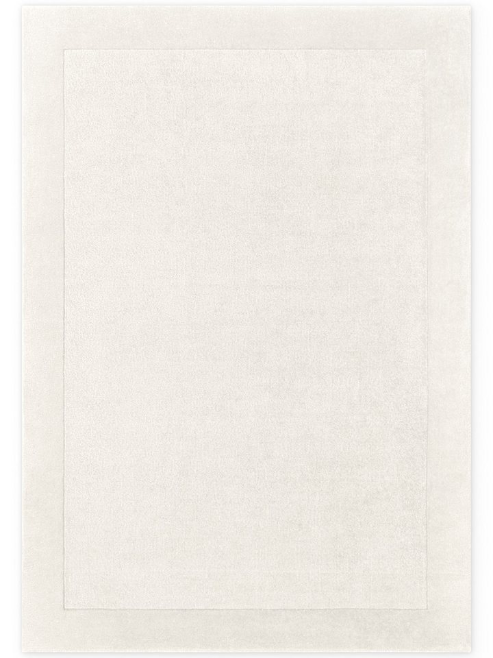Villeroy & Boch Teppich Wollteppich Kivi, rechteckig, Höhe: 17 mm, Handgewebt, Wolle, Bordüre, Einfarbig, Läufer, Wohnzimmer, Modern – Bild 4 von 5