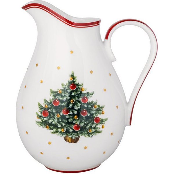 Villeroy & Boch Wasserkaraffe Toy's Delight Wasserkaraffe/Saftkrug 18x14x21cm, (1-tlg), Premium Porcelain, 1 Stck, Handw., mikrow.sicher