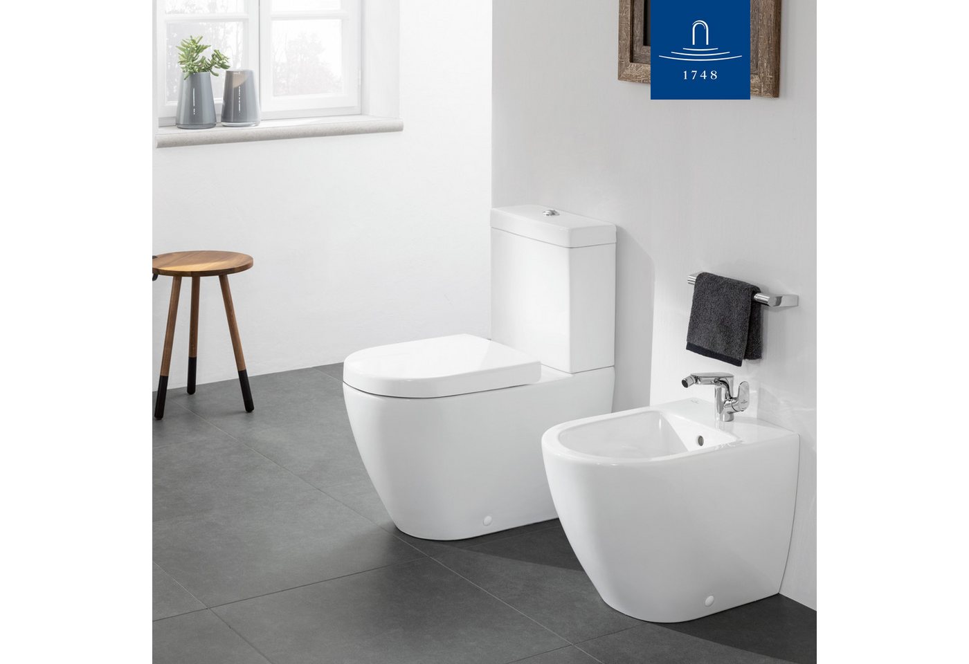 Villeroy & Boch WC-Sitz Subway 2.0, Absenkautomatik, abnehmbar & bruchsicher aus Duroplast, oval, Weiß – Bild 5 von 5