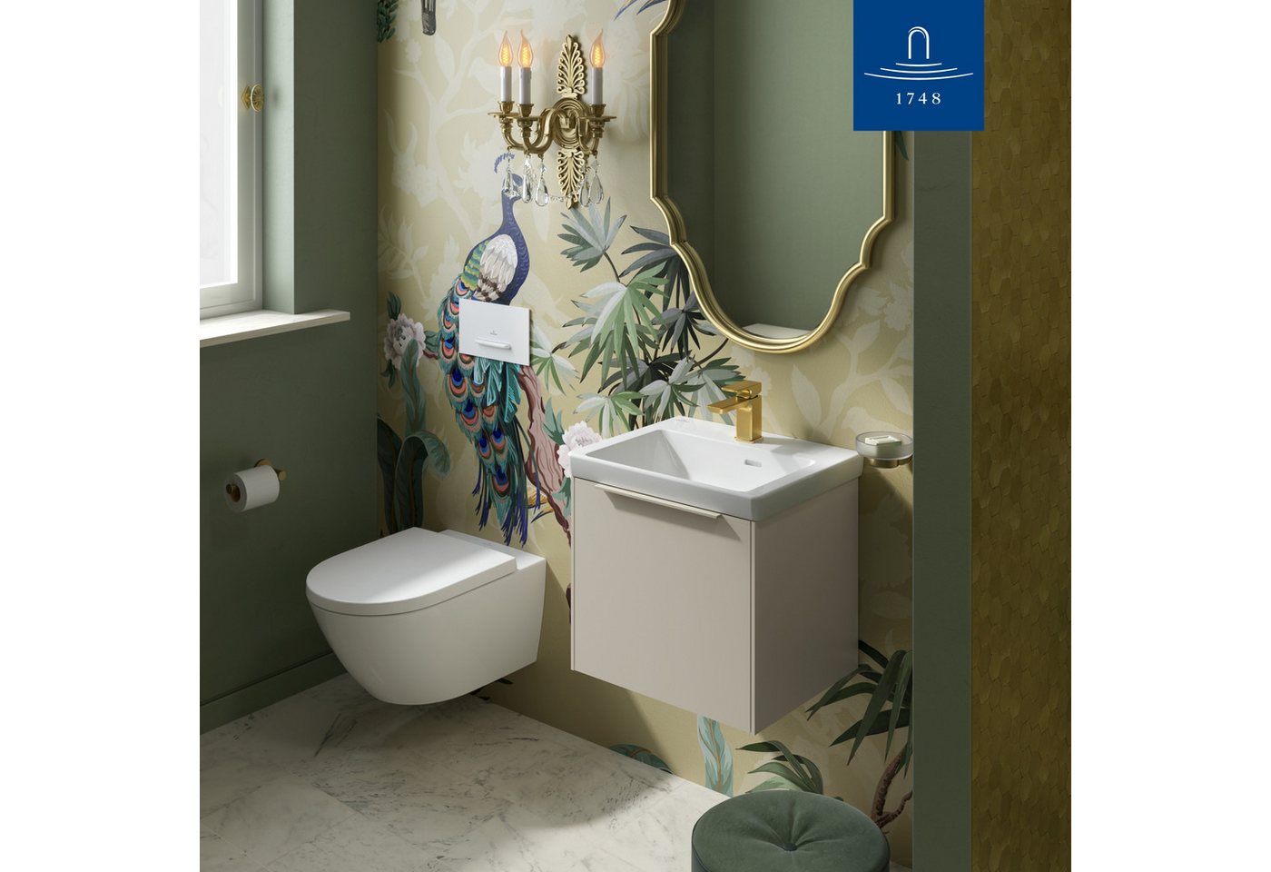 Villeroy & Boch WC-Sitz Subway 3., Toilettendeckel aus bruchsicherem Duroplast, D-Form, Weiß Alpin – Bild 5 von 5