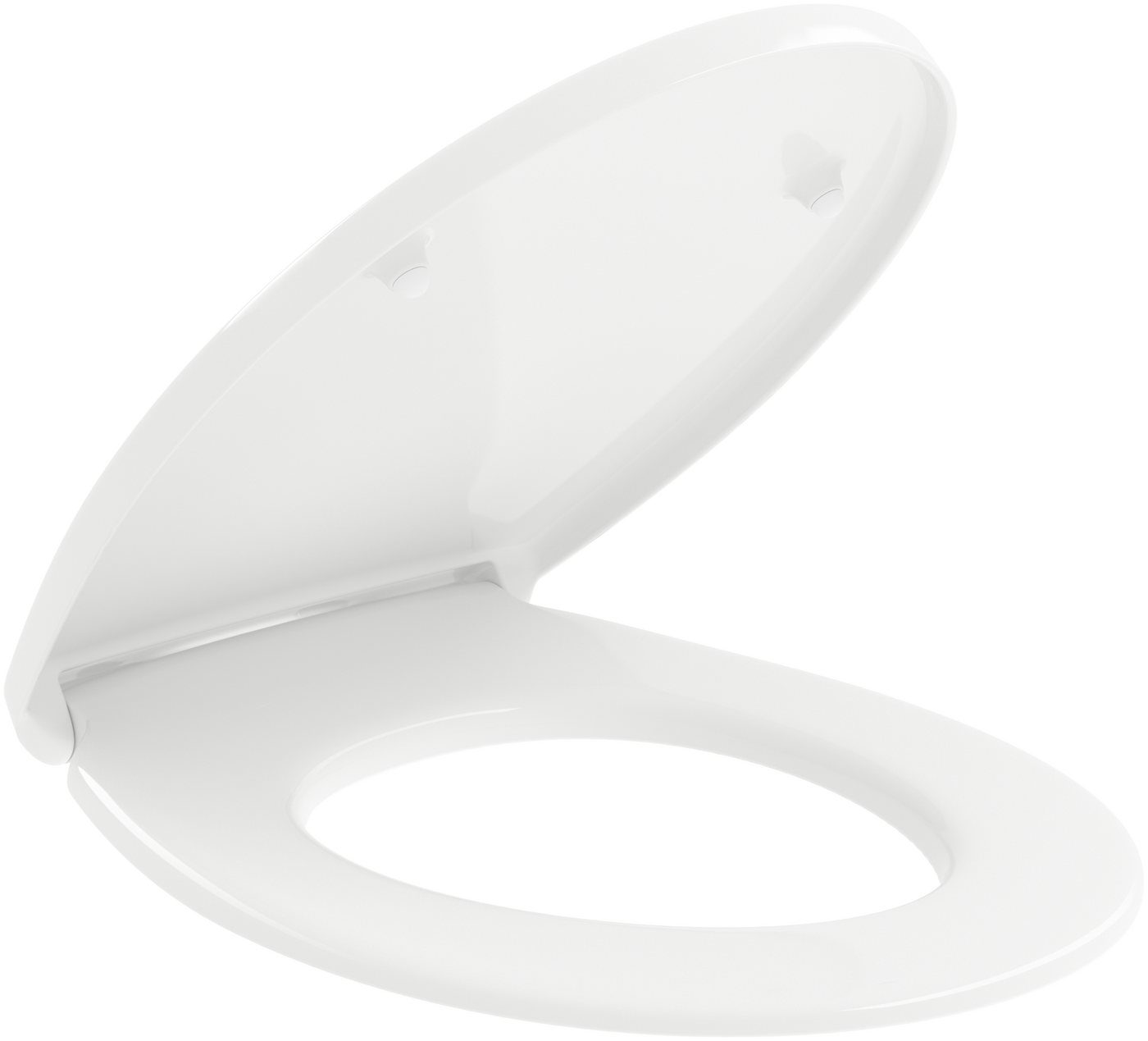 Villeroy & Boch WC-Sitz Universal WC-Sitz, mit Absenkautomatik, abnehmbarer, bruchsicherer Toilettensitz aus – Bild 2 von 5