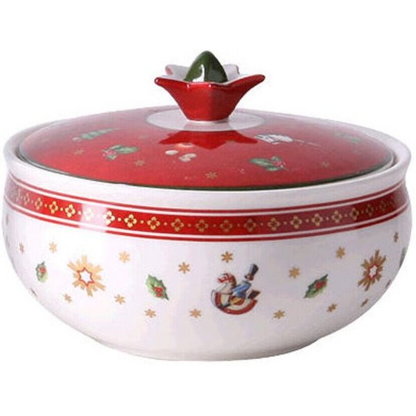 Villeroy & Boch Zuckerdose Zuckerdose 0,42 l Toy's Delight, Premium Porcelain, (1-tlg), Premium Porcelain, Handwäsche empfohlen