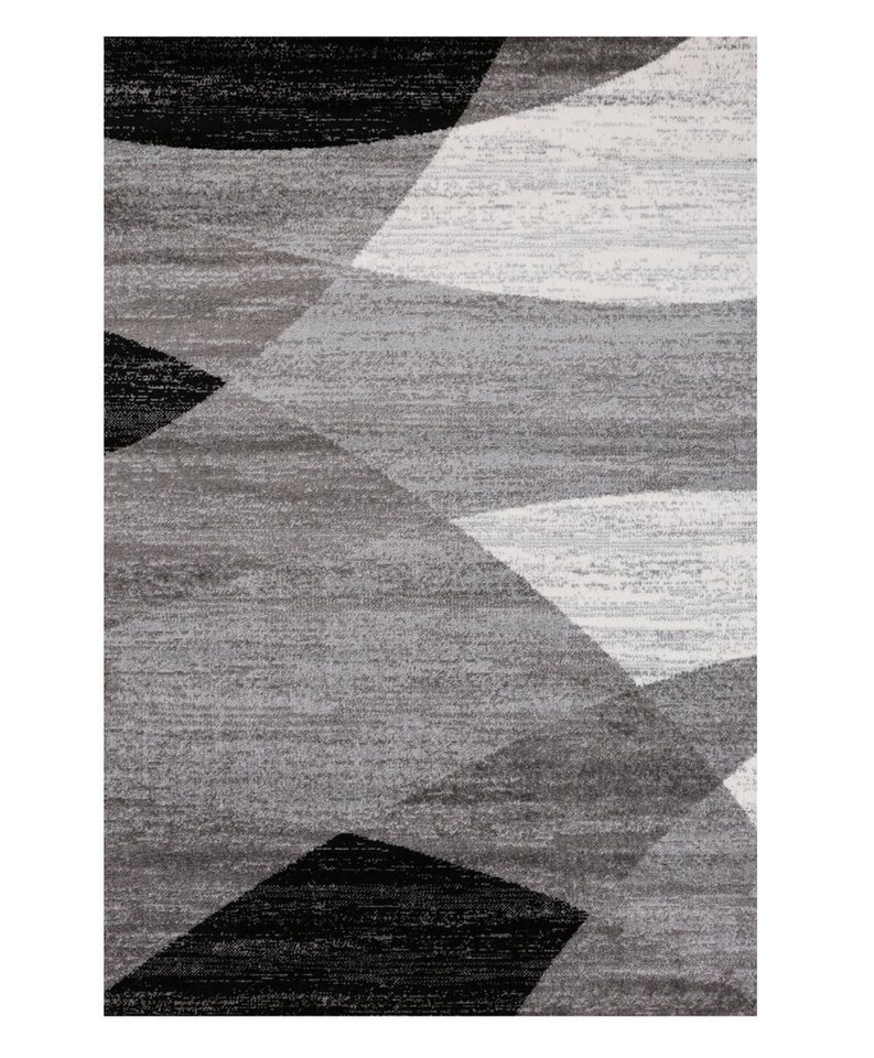 Vimoda Läufer Wohnzimmer Teppich Kurzflor, geometrisches Look, Rechteckig, Höhe: 5 mm, Läufer Moderner Meliert Muster für Küche und Schlafzimmer – Bild 2 von 5