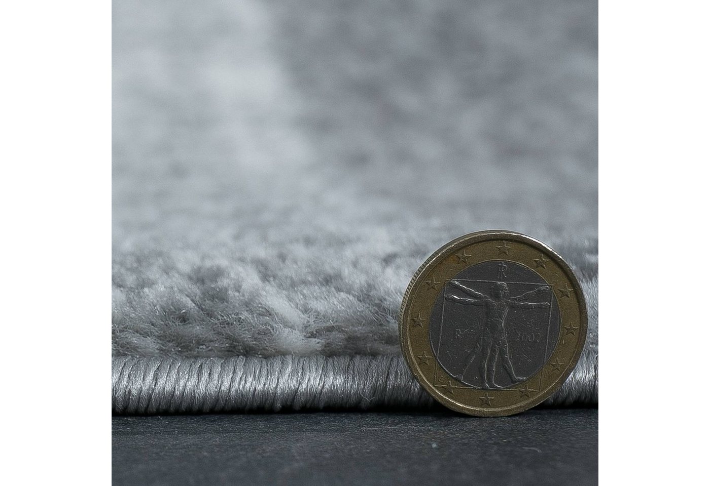 Vimoda Teppich Wohnzimmer Klassisch Karo- kariert Design, Rechteckig, Höhe: 5 mm, Läufer Kachel Optik in Türkis Grau Gelb & Lila Teppich Schlafzimmer – Bild 4 von 5