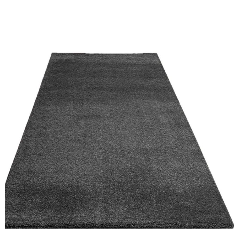 Vimoda Teppich Teppich Wohnzimmer Kurzflor, Rechteckig, Höhe: 8 mm, Teppich Einfarbig weich gewebt, Modern, in Versch. Größen & Farben – Bild 2 von 5