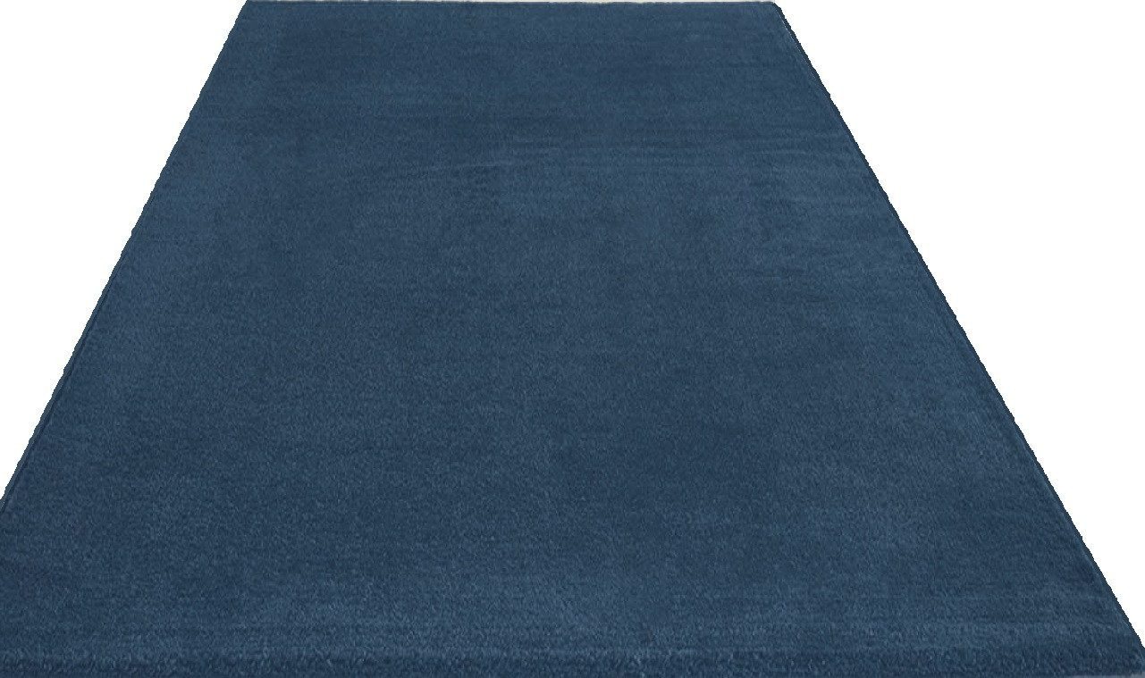 Vimoda Teppich Teppich Wohnzimmer Kurzflor, Rechteckig, Höhe: 8 mm, Teppich Einfarbig weich gewebt, Modern, in Versch. Größen & Farben – Bild 2 von 5