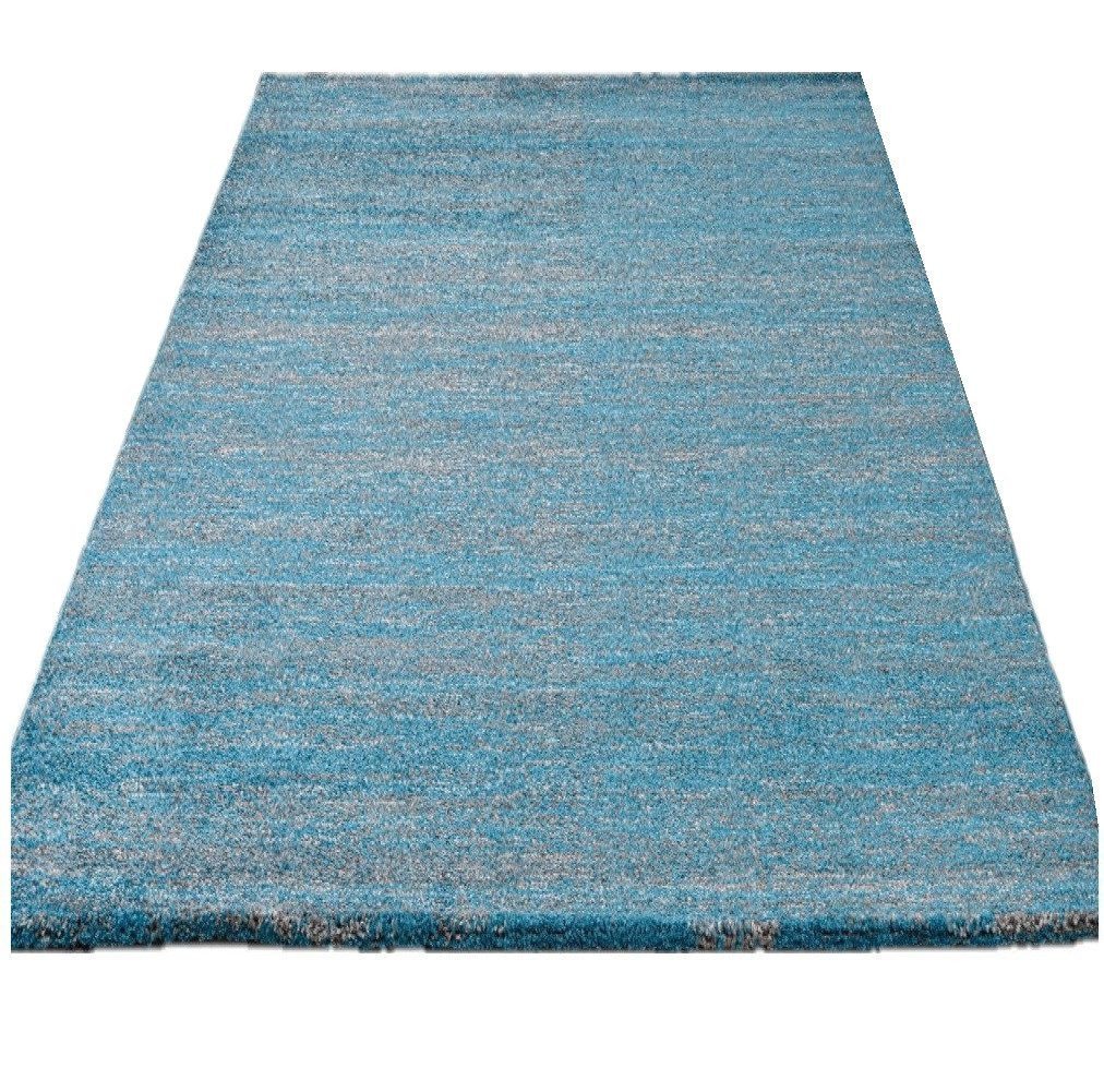 Vimoda Teppich Wohnzimmer Modern Meliert fürs, Schlafzimmer, Flur, Kinderzimmer, Rechteckig, Höhe: 10 mm, meliert & dicht Einfarbig Läufer – Bild 2 von 5