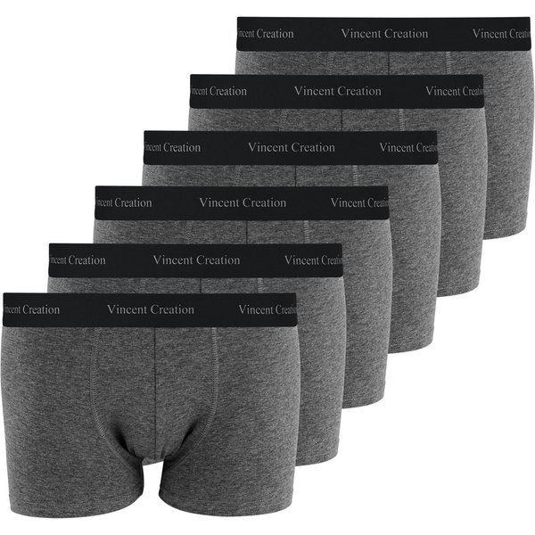 Vincent Creation® Boxershorts Hipster, Retroshorts (6-St) angenehm stretchiger Baumwollmix