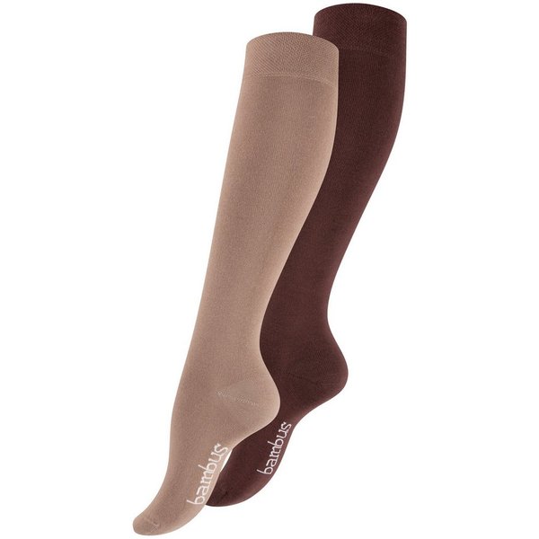 Vincent Creation® Kniestrümpfe (4-Paar) mit handgekettelter Spitze