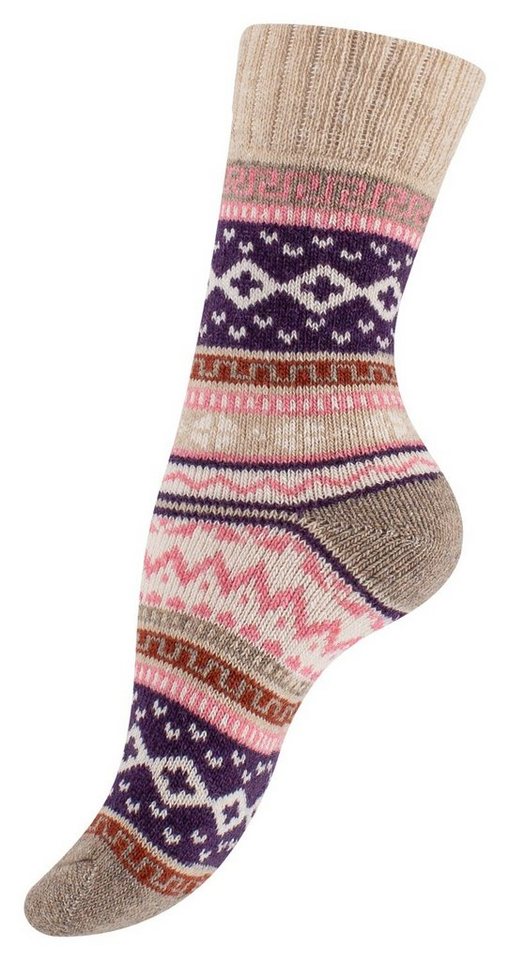 Vincent Creation® Socken (3-Paar) Hygge Socken mit Wolle – Bild 3 von 5