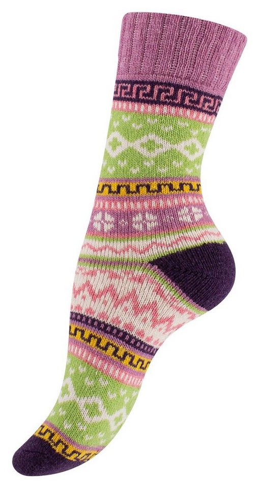 Vincent Creation® Socken (3-Paar) Hygge Socken mit Wolle – Bild 5 von 5