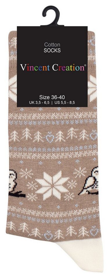Vincent Creation® Socken Farbenfrohe Freizeitsocken Damen & Herren mit bunten lustigen Motiven – Bild 2 von 3