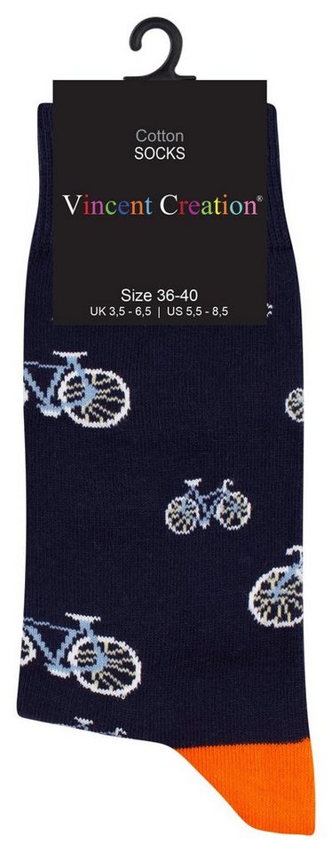 Vincent Creation® Socken Farbenfrohe Freizeitsocken Damen & Herren mit bunten lustigen Motiven – Bild 2 von 3