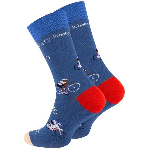 Vincent Creation® Socken Farbenfrohe Freizeitsocken Damen & Herren mit bunten lustigen Motiven