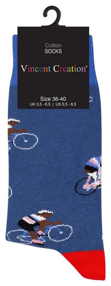 Vincent Creation® Socken Farbenfrohe Freizeitsocken Damen & Herren mit bunten lustigen Motiven – Bild 2 von 3