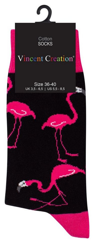 Vincent Creation® Socken Farbenfrohe Freizeitsocken Damen & Herren mit bunten lustigen Motiven – Bild 2 von 3