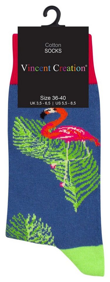 Vincent Creation® Socken Farbenfrohe Freizeitsocken Damen & Herren mit bunten lustigen Motiven – Bild 2 von 3