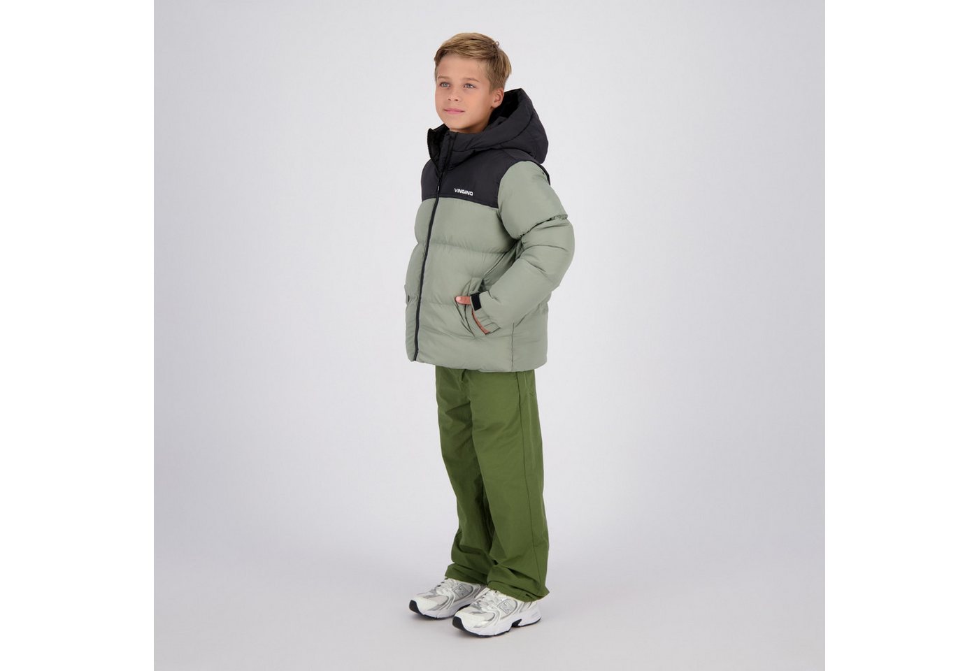 Vingino Steppjacke Winterjacke, mit Kontrastdetails – Bild 2 von 5