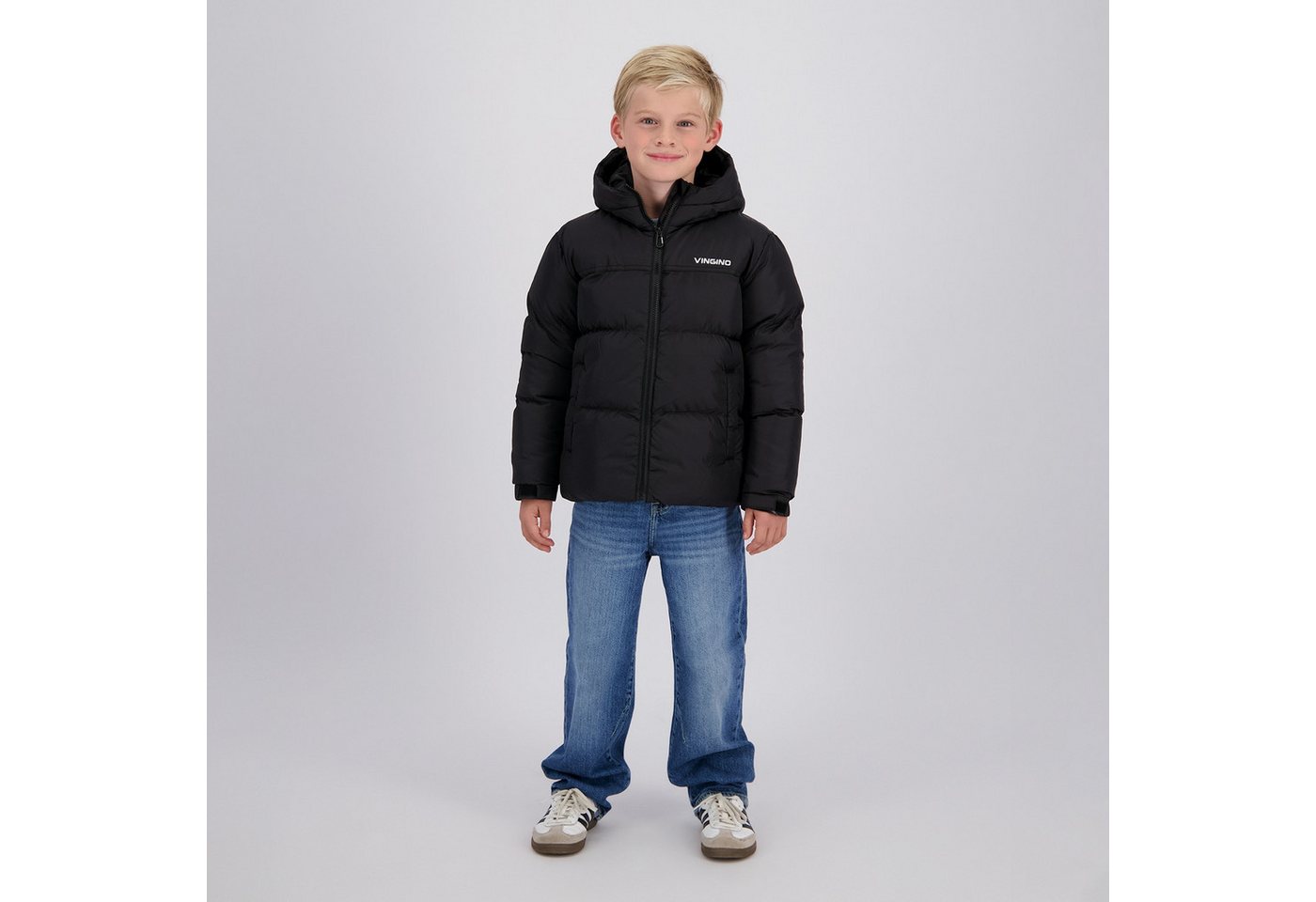 Vingino Steppjacke Winterjacke, mit Kontrastdetails – Bild 2 von 5