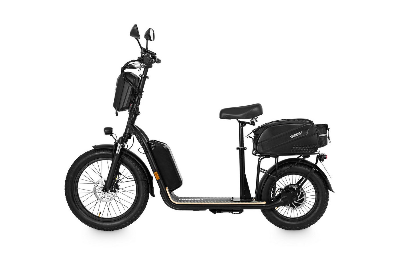 Viron E-Scooter XI-1500-EEC mit Straßenzulassung ABE, Elektro Scooter Elektroroller Moped Zulassung Roller EScooter Faltbar – Bild 2 von 5
