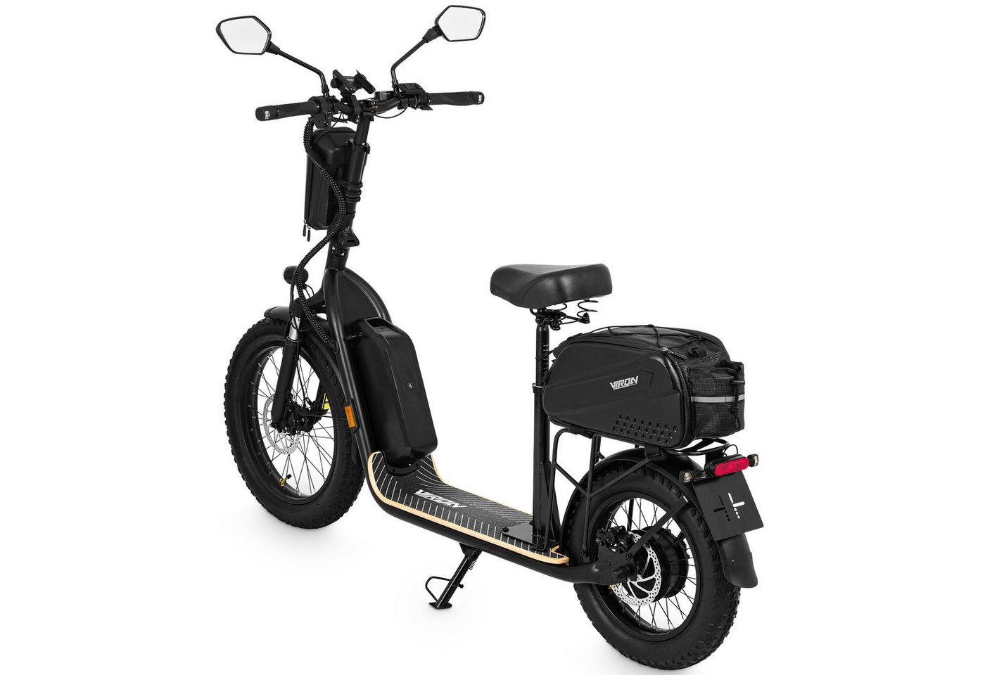Viron E-Scooter XI-1500-EEC mit Straßenzulassung ABE, Elektro Scooter Elektroroller Moped Zulassung Roller EScooter Faltbar – Bild 3 von 5