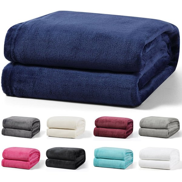 Wohndecke Kuscheldecke kuschelig warm Sofadecke, Visaggio, super weich und flauschig, Allergiker geeignet, atmungsaktiv