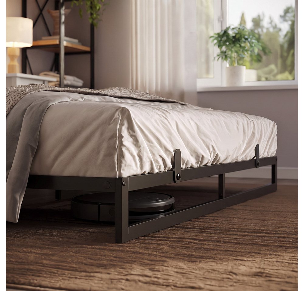 VitaliSpa® Bettgestell Lenora, Schwarz, 180x200 (1-tlg) – Bild 4 von 5