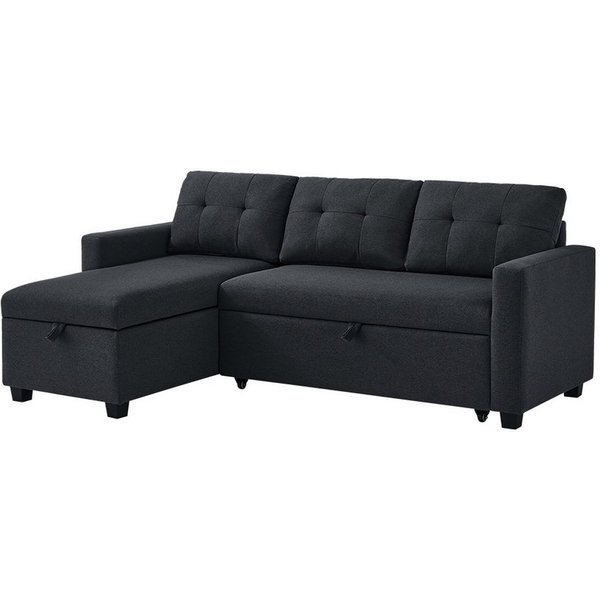 VitaliSpa® Ecksofa Campina, Anthrazit, 226 x 161 cm, 1 Teile