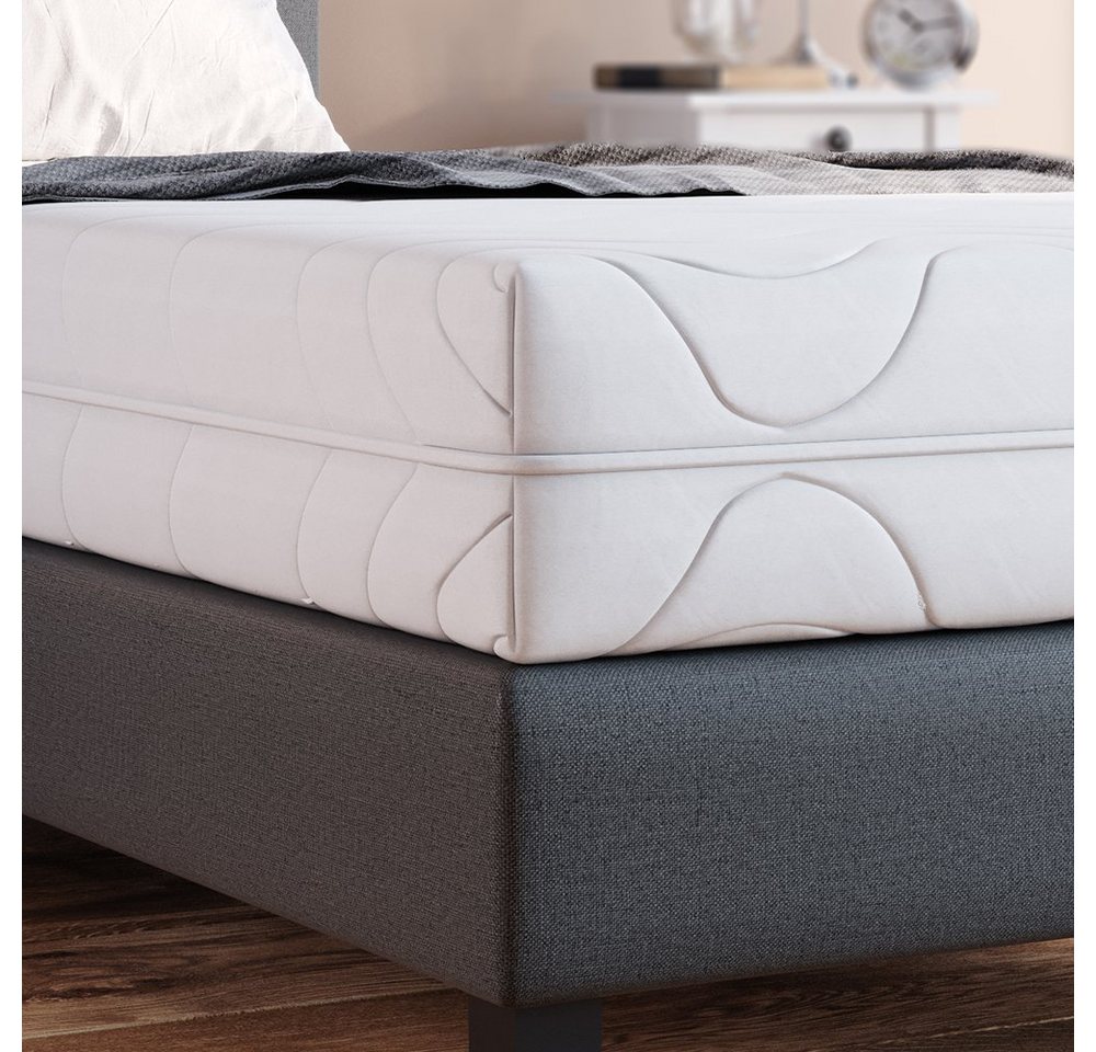Kaltschaummatratze, Weiß, 90 x 200 cm 20cm Höhe, VitaliSpa®, 20 cm hoch – Bild 5 von 5