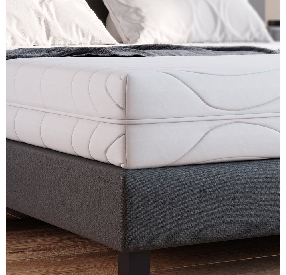 Kaltschaummatratze, Weiß, 160 x 200 cm 20cm Höhe, VitaliSpa®, 20 cm hoch – Bild 5 von 5