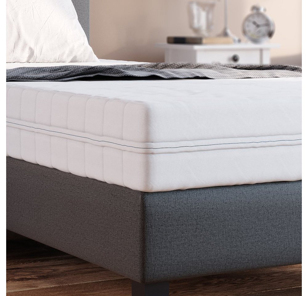 Kaltschaummatratze, Weiß, 100 x 200 cm H3 Härtegrad, 7Zonen, VitaliSpa®, 16 cm hoch – Bild 5 von 5