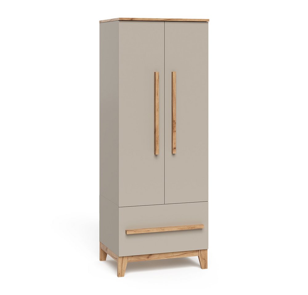 VitaliSpa® Kleiderschrank Malia, Cashmere/Artisan/Artisan, 70 x 186.8 cm (1-St) – Bild 3 von 5
