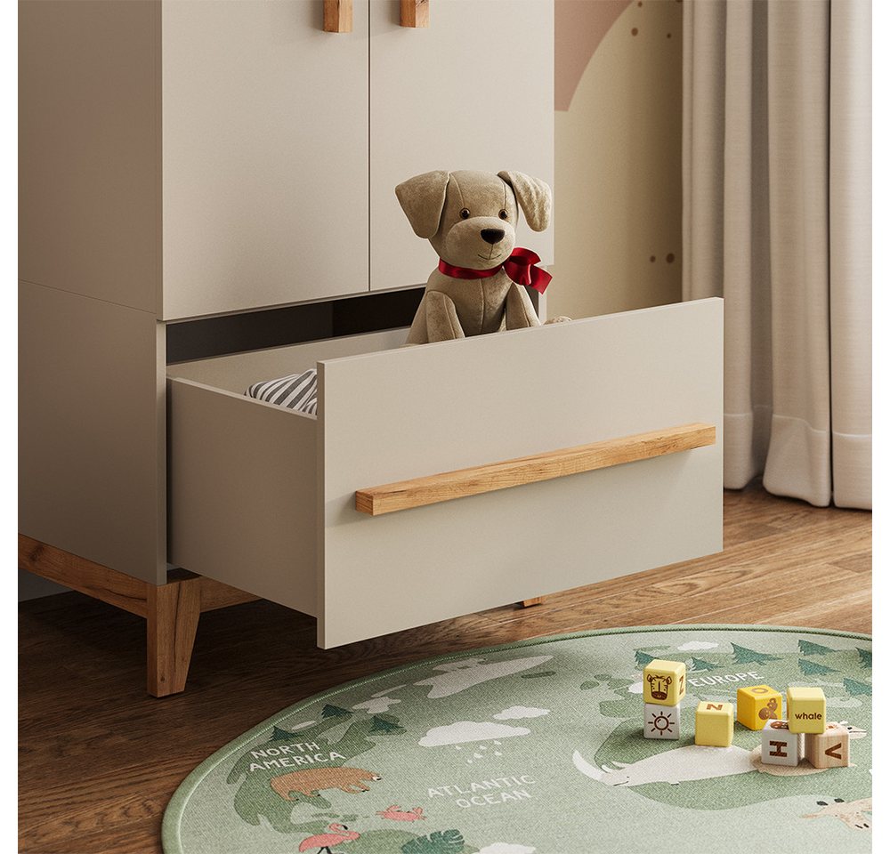 VitaliSpa® Kleiderschrank Malia, Cashmere/Artisan/Artisan, 70 x 186.8 cm (1-St) – Bild 4 von 5