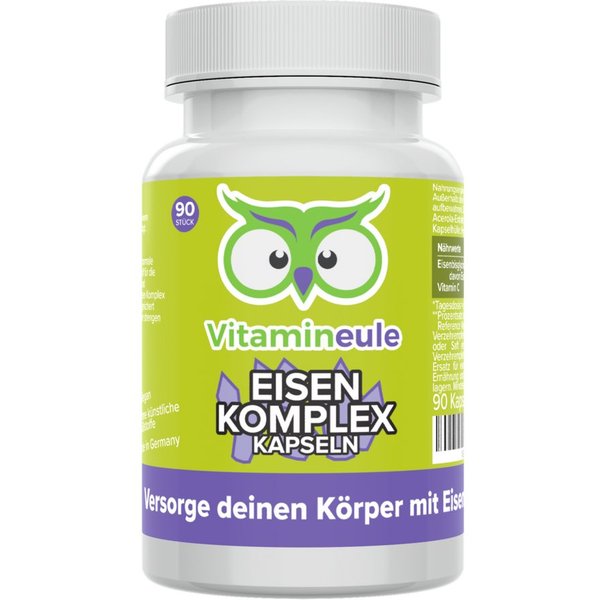 Vitamineule Eisen Kapseln - 56 mg aus Eisenbisglycinat - Kapsel