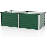 630 Hochbeet 188x96cm seegras/alu