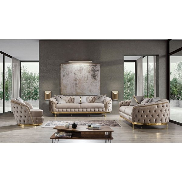 Viva Möbel Sofa IKON, Luxus und Eleganz in einem Sofa-Set.
