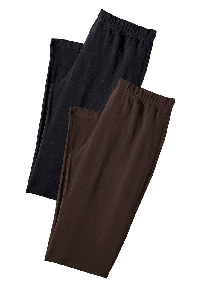 Vivance Active by Lascana Caprileggings (2er-Pack) mit Gummibund, Loungewear – Bild 2 von 5