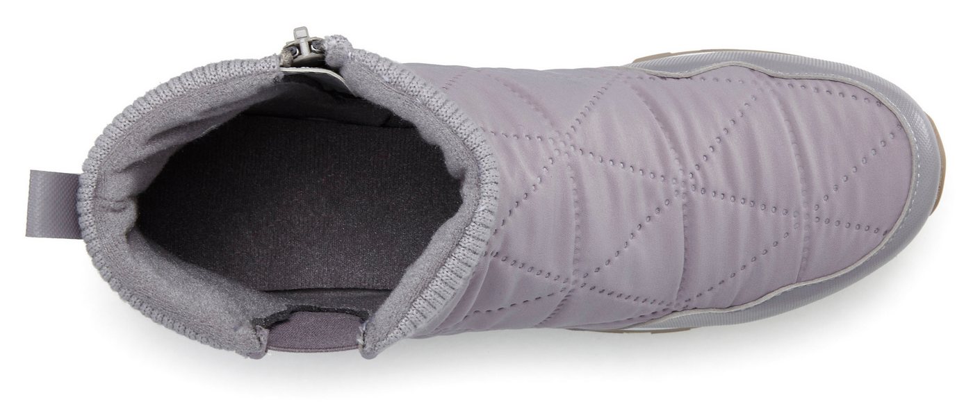 Vivance by Lascana Ankle Stiefelette, Outdoor Boots, Sneaker, Winterstiefelette in modischer Stepp-Optik – Bild 3 von 5