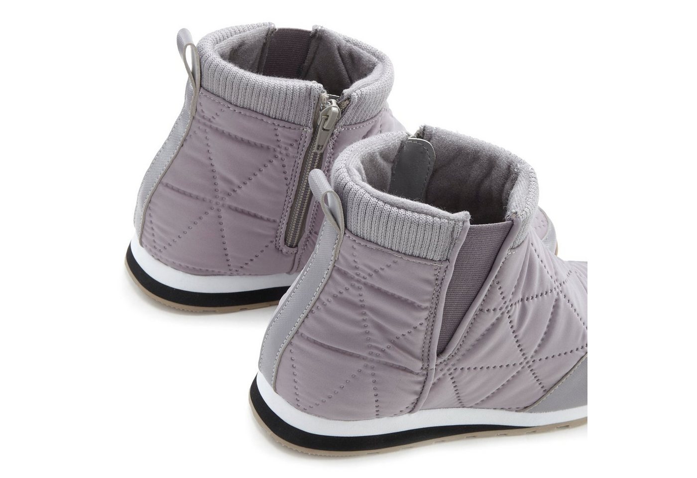 Vivance by Lascana Ankle Stiefelette, Outdoor Boots, Sneaker, Winterstiefelette in modischer Stepp-Optik – Bild 5 von 5