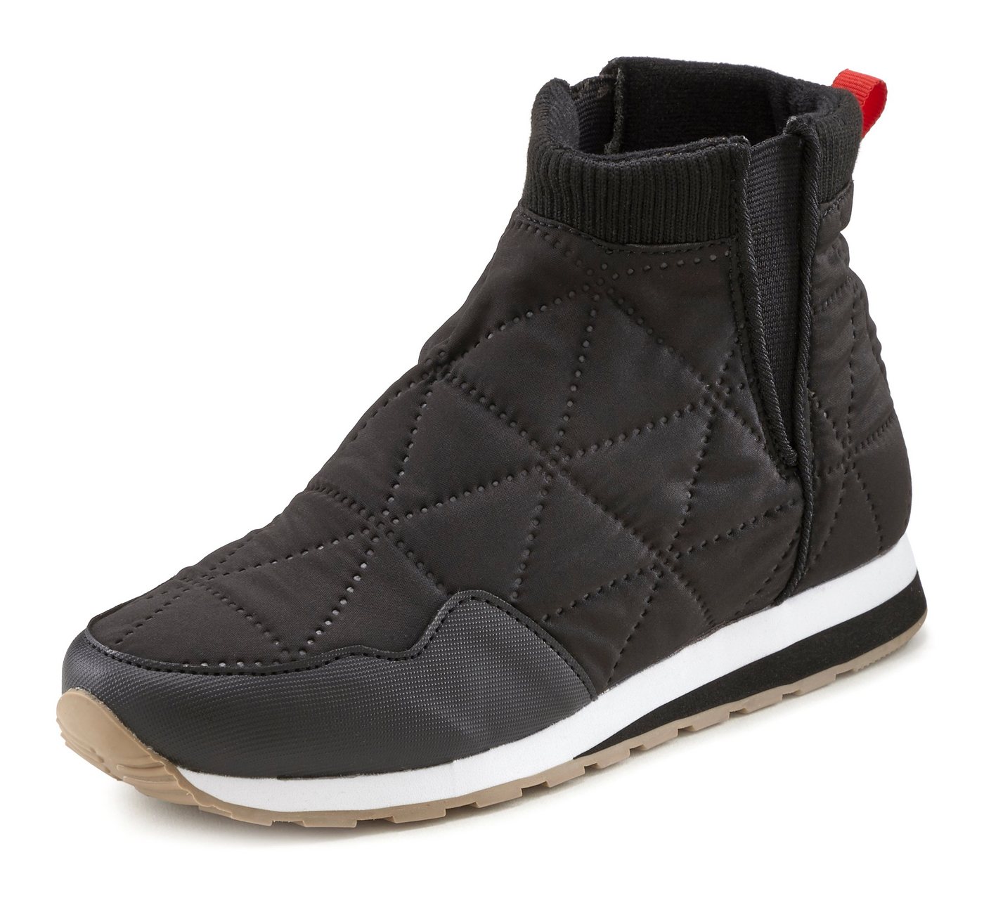 Vivance by Lascana Ankle Stiefelette, Outdoor Boots, Sneaker, Winterstiefelette in modischer Stepp-Optik – Bild 2 von 5