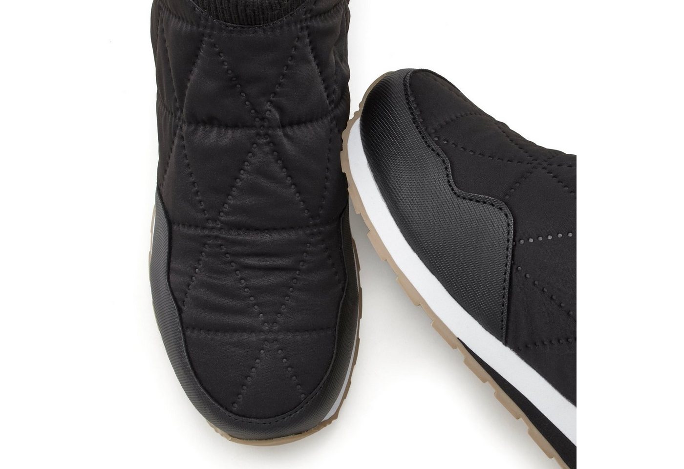 Vivance by Lascana Ankle Stiefelette, Outdoor Boots, Sneaker, Winterstiefelette in modischer Stepp-Optik – Bild 4 von 5
