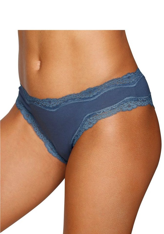 Vivance by Lascana Brasilslip (3er-Pack) aus elastischer Baumwolle – Bild 2 von 5