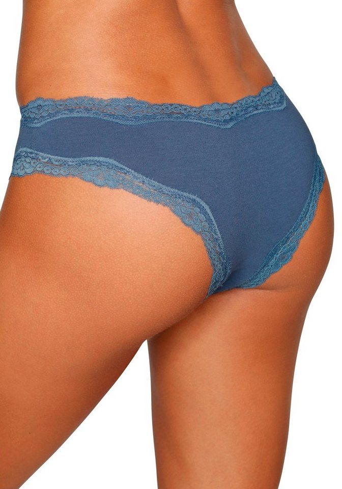 Vivance by Lascana Brasilslip (3er-Pack) aus elastischer Baumwolle – Bild 3 von 5