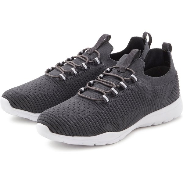 Vivance by Lascana Freizeitschuh, Halbschuh, Turnschuhe, Slip-On-Sneaker, Sneaker superleicht, zum Reinschlüpfen mit elastischen Schnürbändern VEGAN