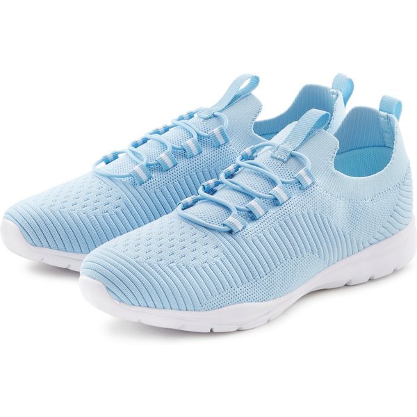 Vivance by Lascana Freizeitschuh, Halbschuh, Turnschuhe, Slip-On-Sneaker, Sneaker superleicht, zum Reinschlüpfen mit elastischen Schnürbändern VEGAN