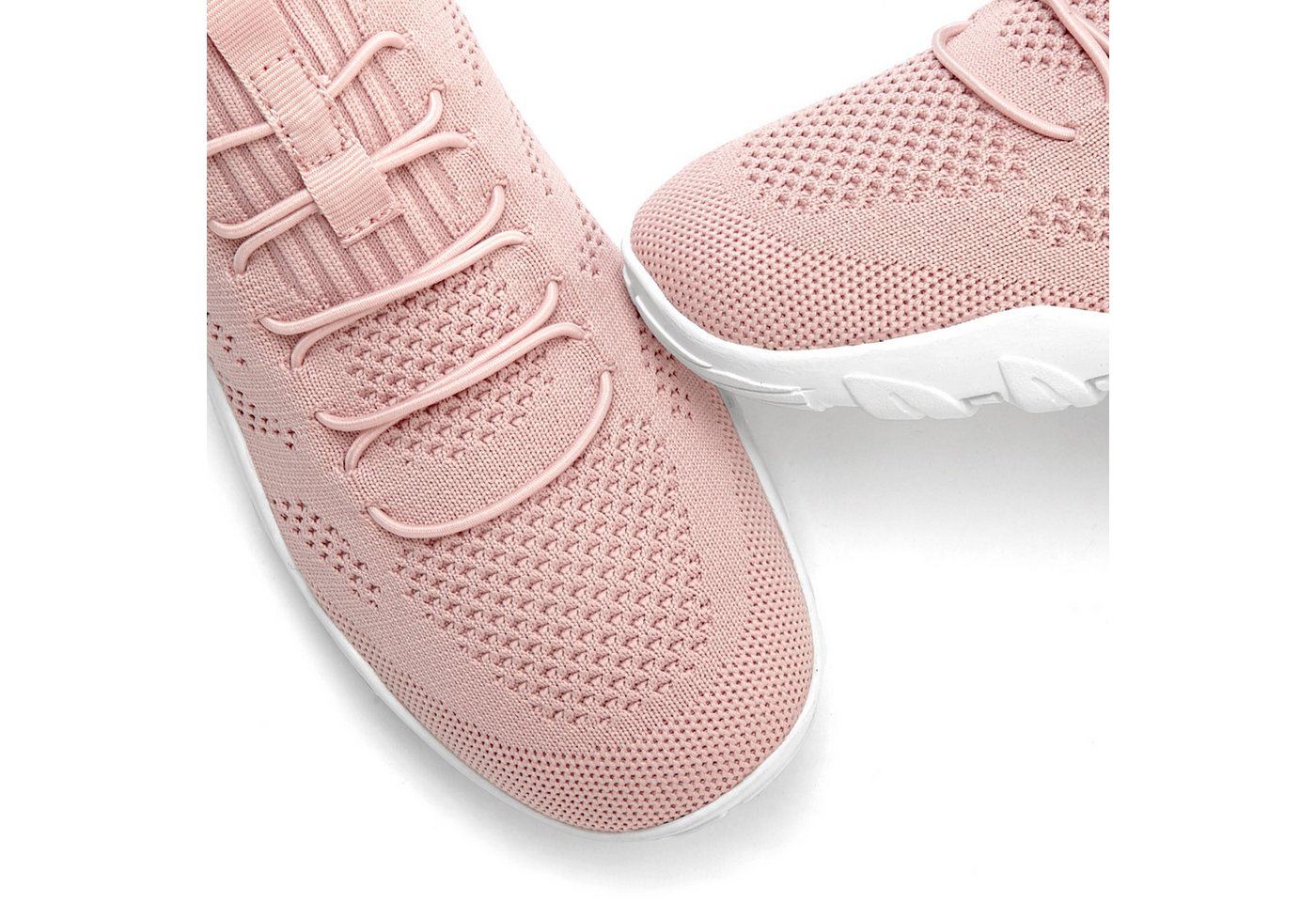 Vivance by Lascana Freizeitschuh, Slip-On-Sneaker, Halbschuh, ultraleicht Sneaker zum Reinschlüpfen mit elastischen Schnürbändern VEGAN – Bild 5 von 5