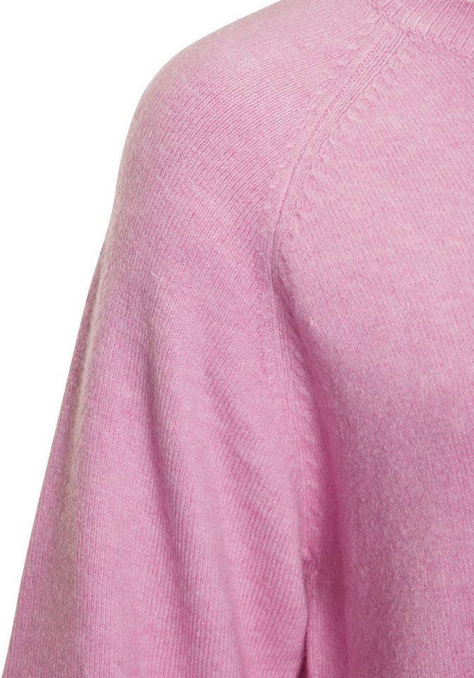 Vivance by Lascana Kurzarmpullover mit weiten Ärmeln lockere Passform, Rundhalspullover, weicher Strickpullover, Basic – Bild 5 von 5