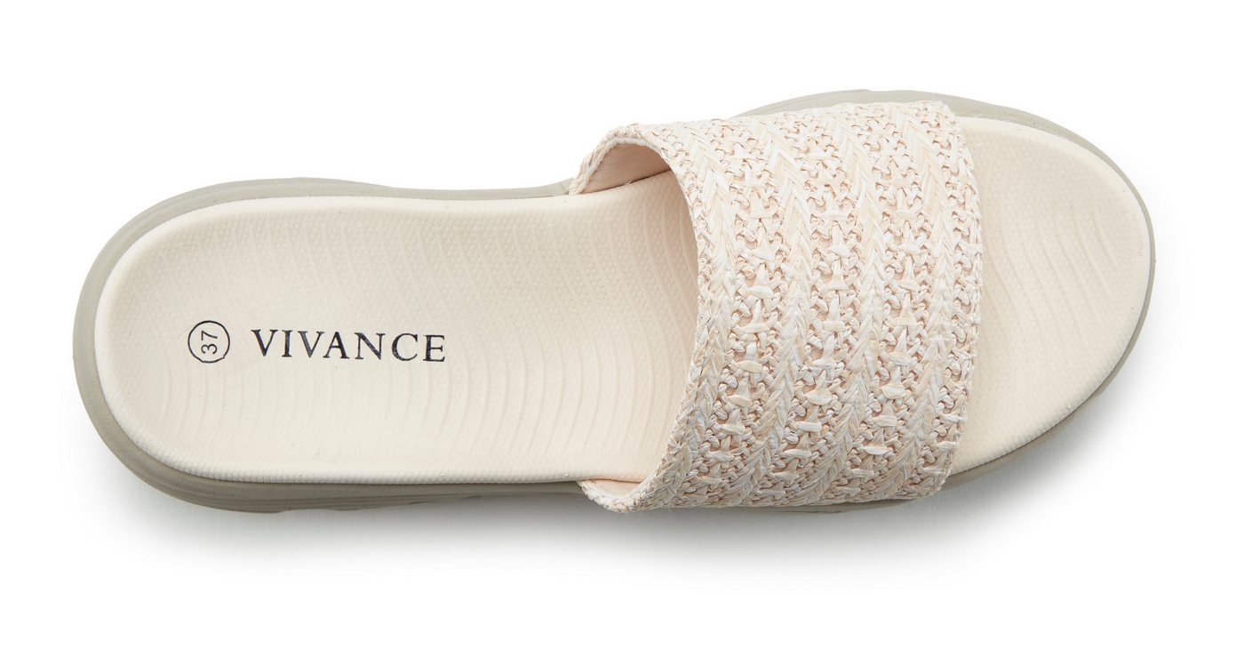 Vivance by Lascana Mule, Sandale, Sommerschuh, offener Schuh, Pantolette mit modischer Sohle VEGAN – Bild 5 von 5