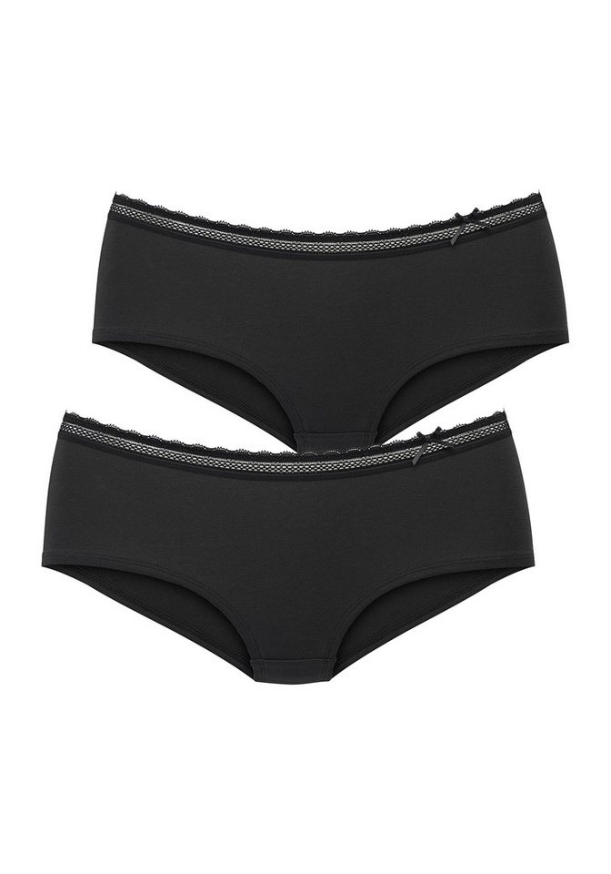 Vivance by Lascana Panty (Packung, 2-St) als Wäsche-Set kombinierbar, aus weicher Baumwollqualität – Bild 2 von 4