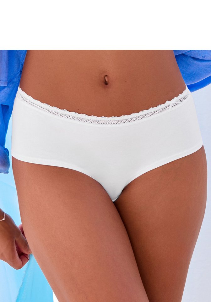 Vivance by Lascana Panty (Packung, 2-St) als Wäsche-Set kombinierbar, aus weicher Baumwollqualität – Bild 4 von 5